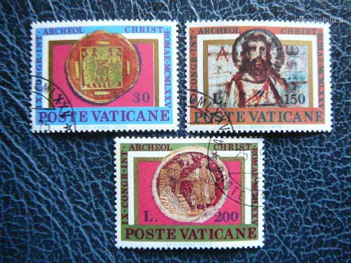 Archeologija Vatikanas 1975 antsp. vt664a