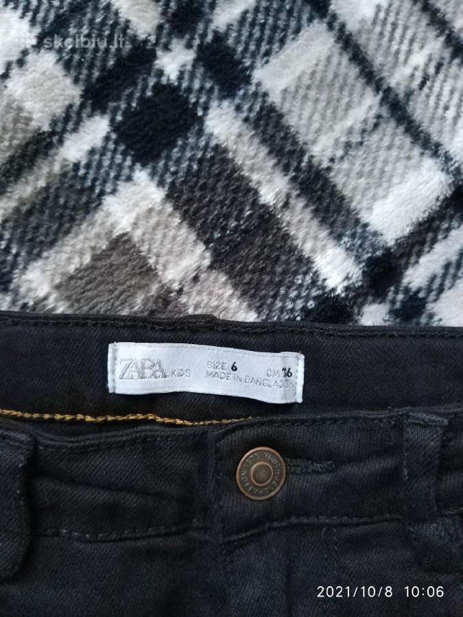Zara džinsinės kelnės - nuotraukos Nr. 2