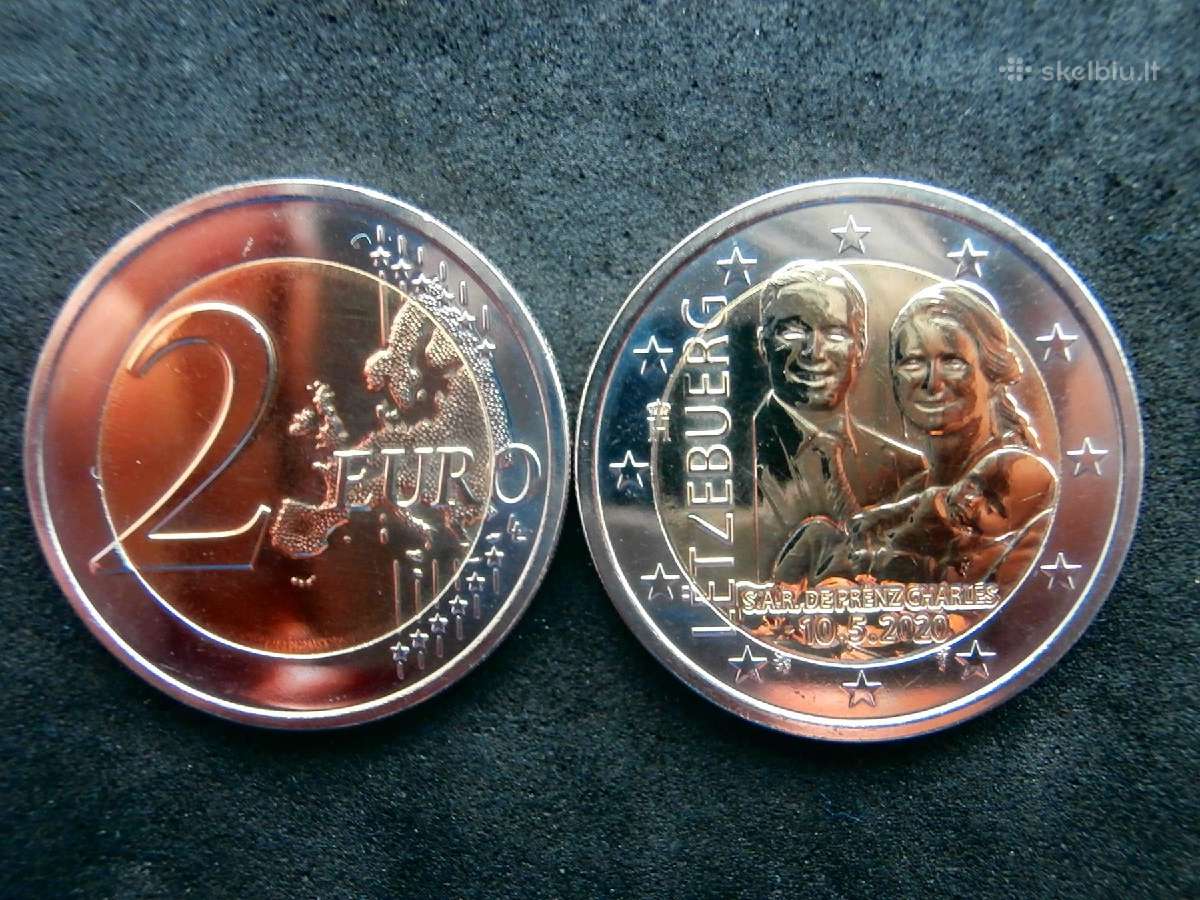 Liuksemburgo Euro monetos - nuotraukos Nr. 7