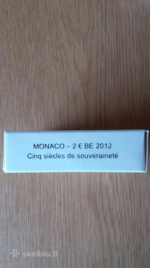 Monakas 2012 m. proof - nuotraukos Nr. 2