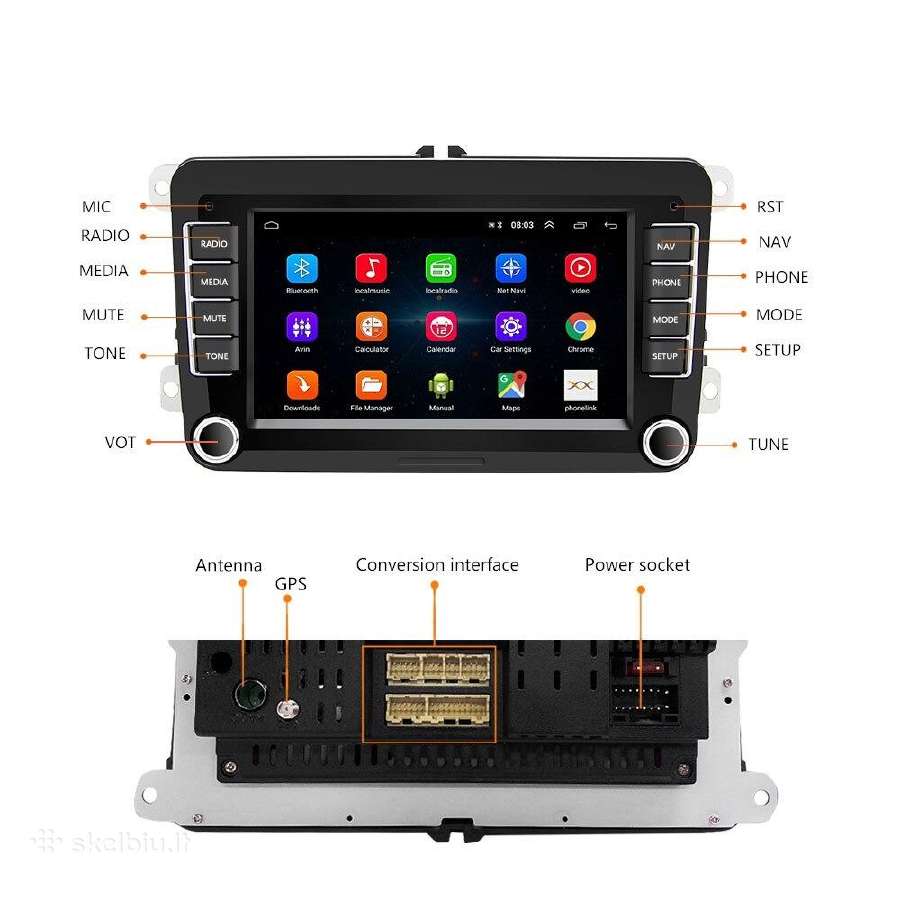 Nauja VW Seat Skoda Android multimediją - nuotraukos Nr. 8