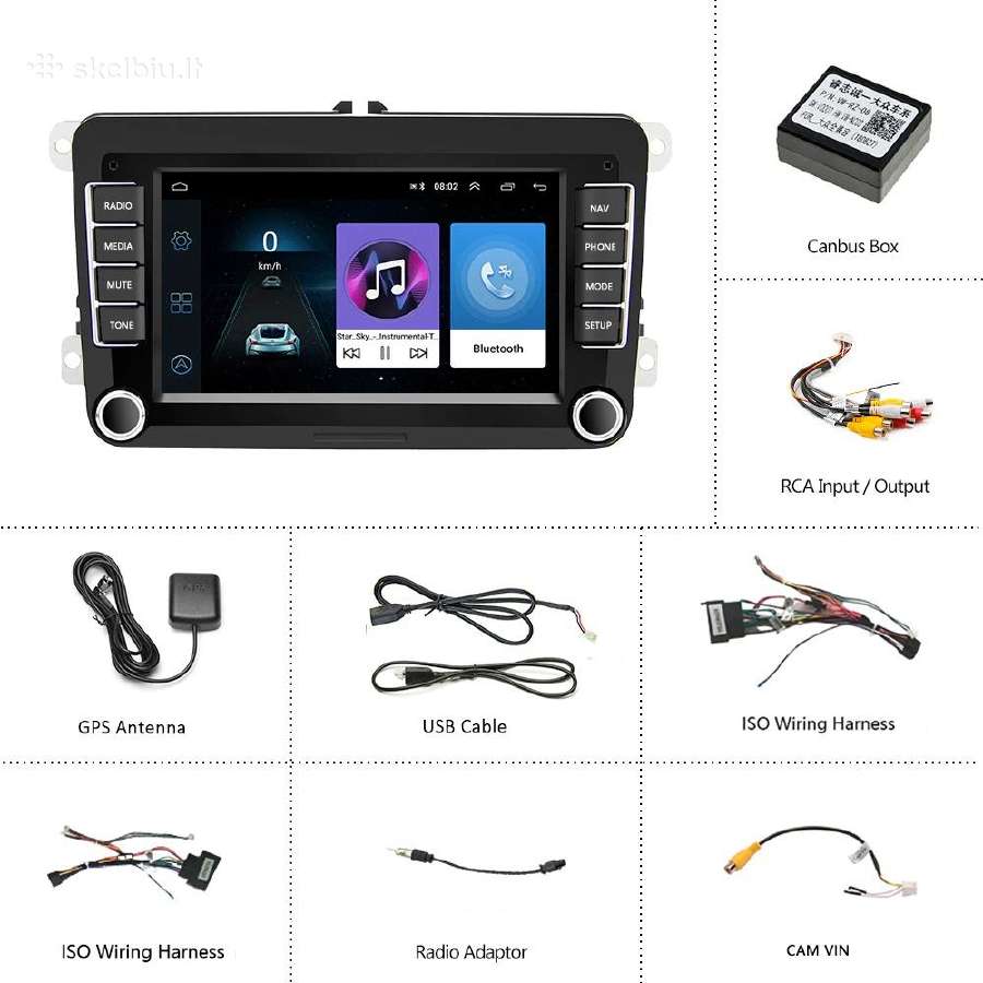 Nauja VW Seat Skoda Android multimediją - nuotraukos Nr. 7