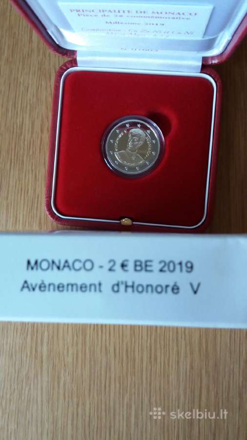 Monakas 2019 m. proof. - nuotraukos Nr. 2