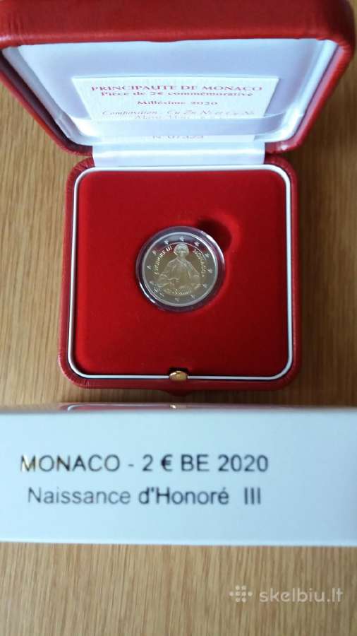 Monakas 2020 m. proof. - nuotraukos Nr. 2