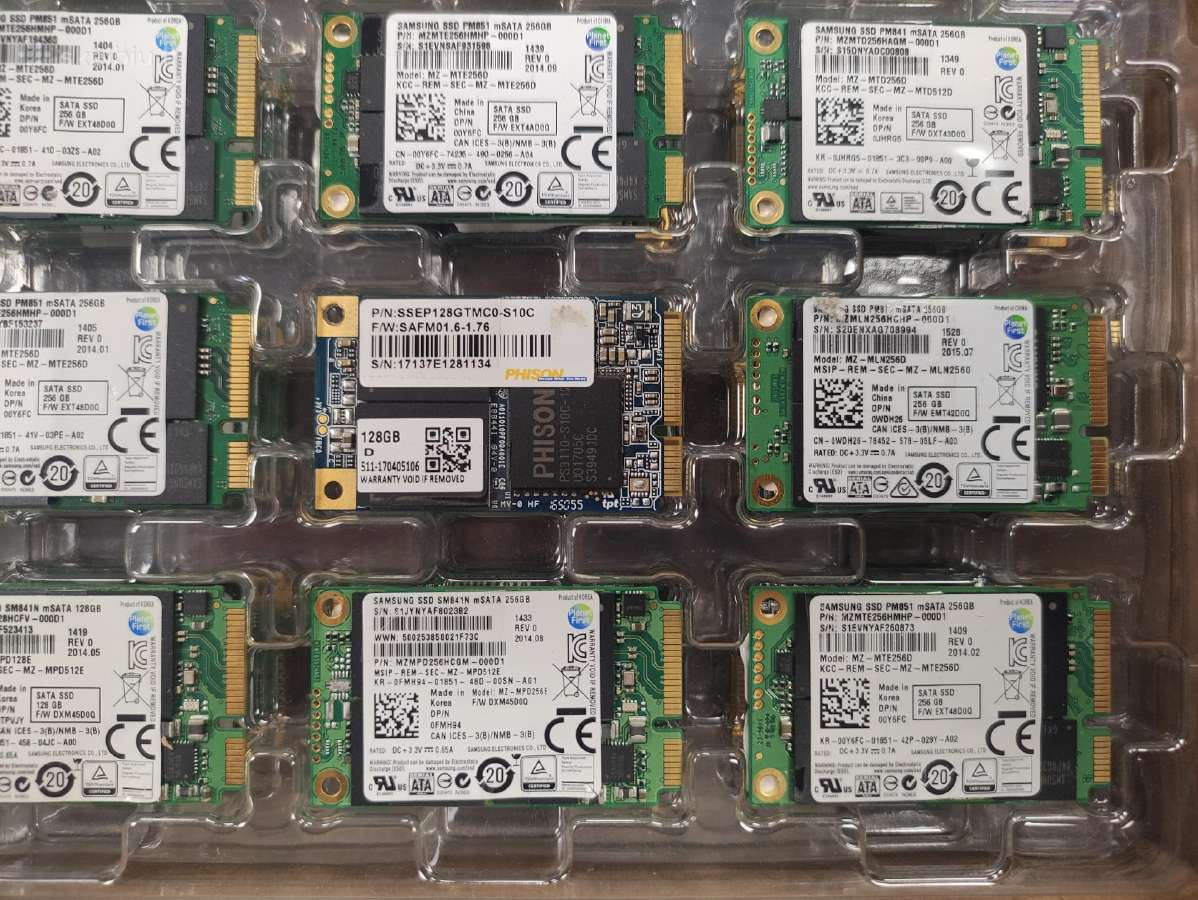 Msata SSD Diskai 128-256-480g , 24 mėn* garant - nuotraukos Nr. 3