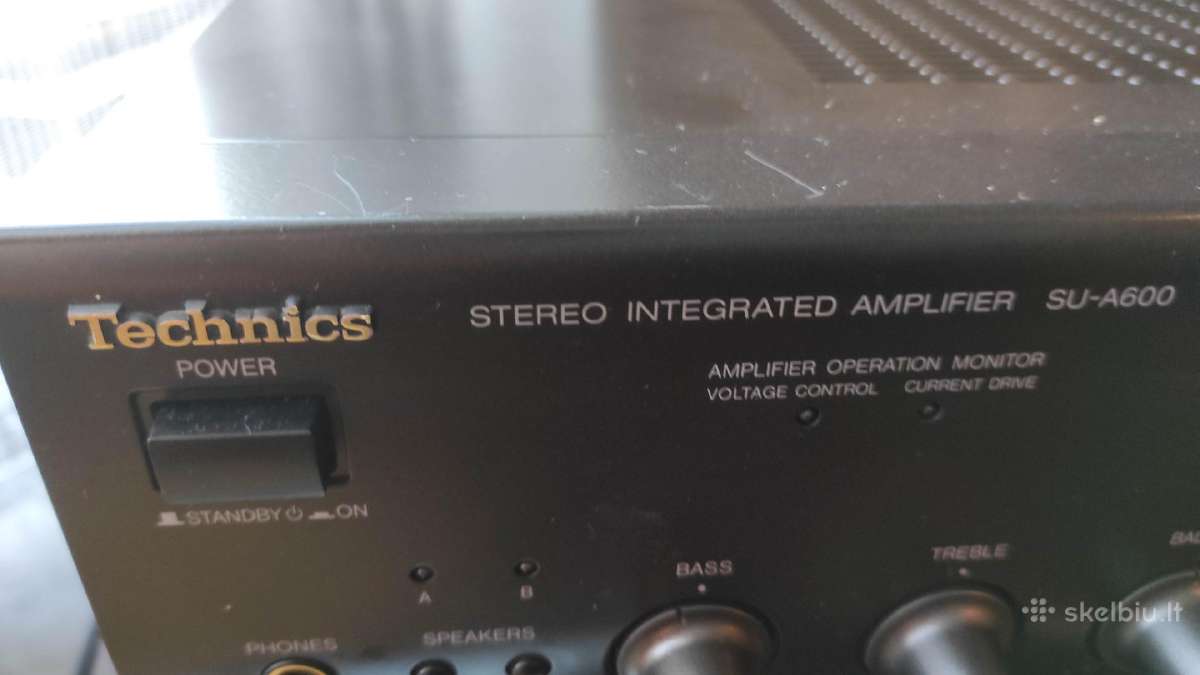 Stiprintuvas Technics su-a600 - nuotraukos Nr. 2