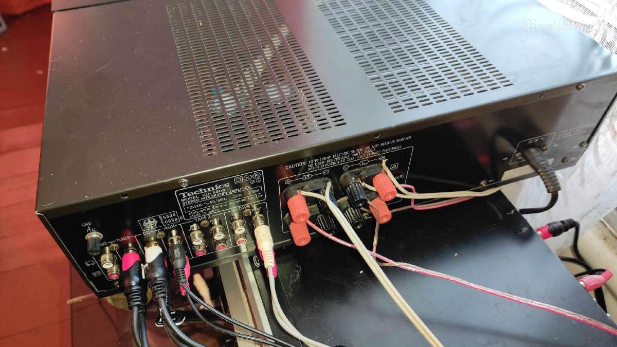 Stiprintuvas Technics su-a600 - nuotraukos Nr. 4