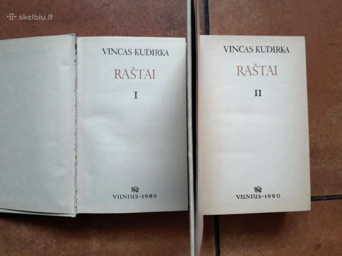 Vincas Kudirka "Raštai" 1,2 tomai - nuotraukos Nr. 2