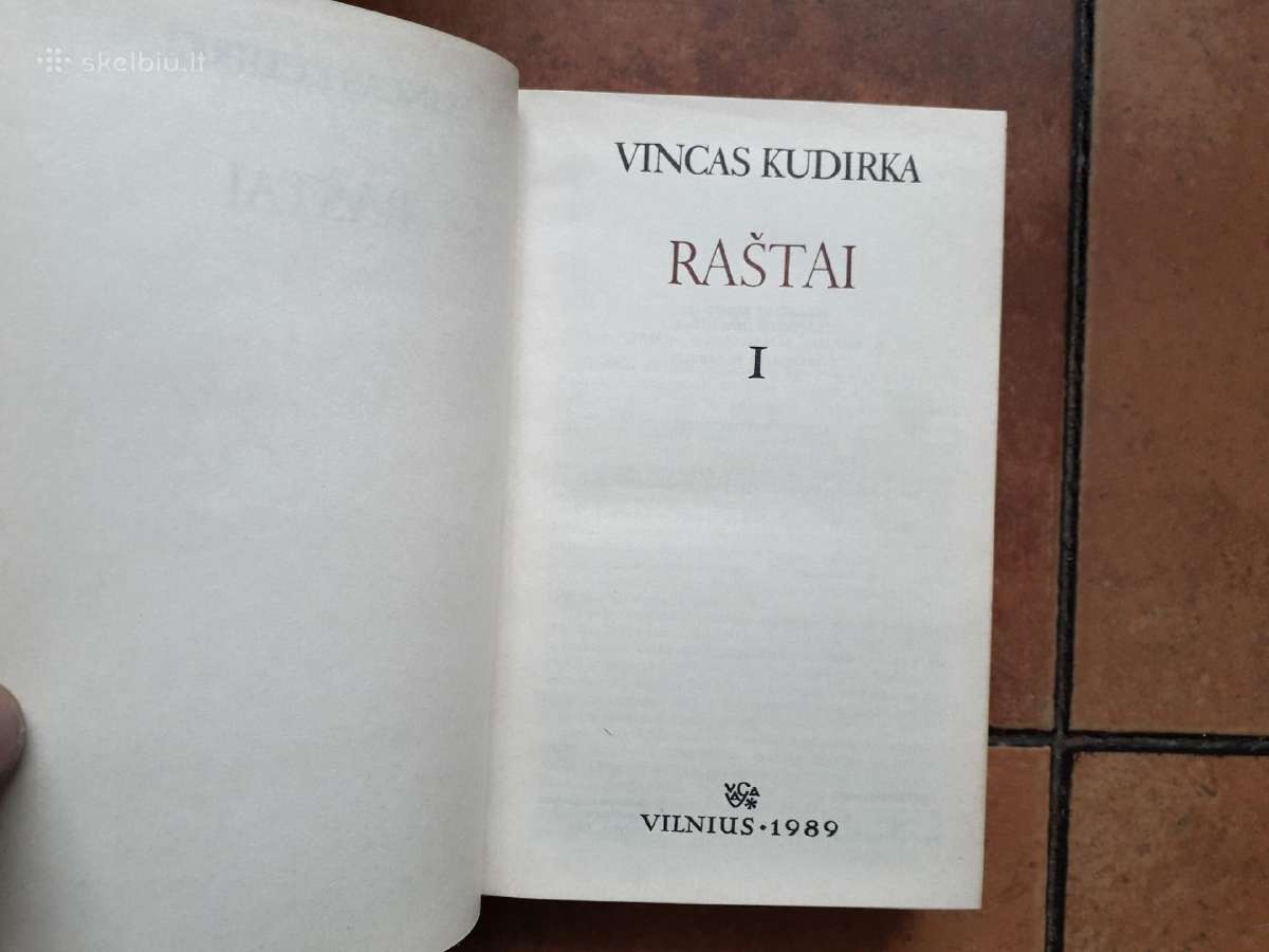 Vincas Kudirka "Raštai" 1,2 tomai - nuotraukos Nr. 4