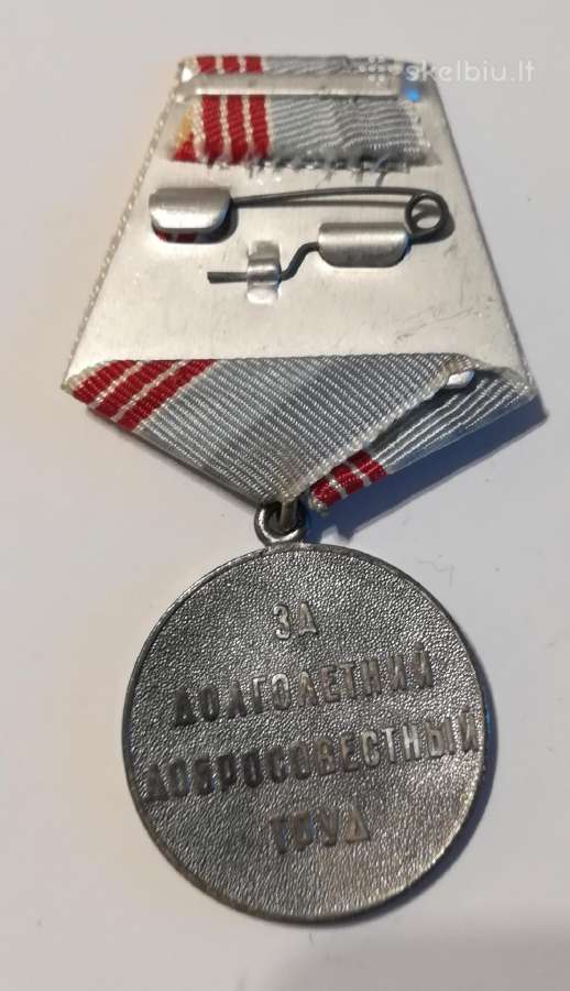 Medalis "Veteran Truda" - darbo veteranas - nuotraukos Nr. 2