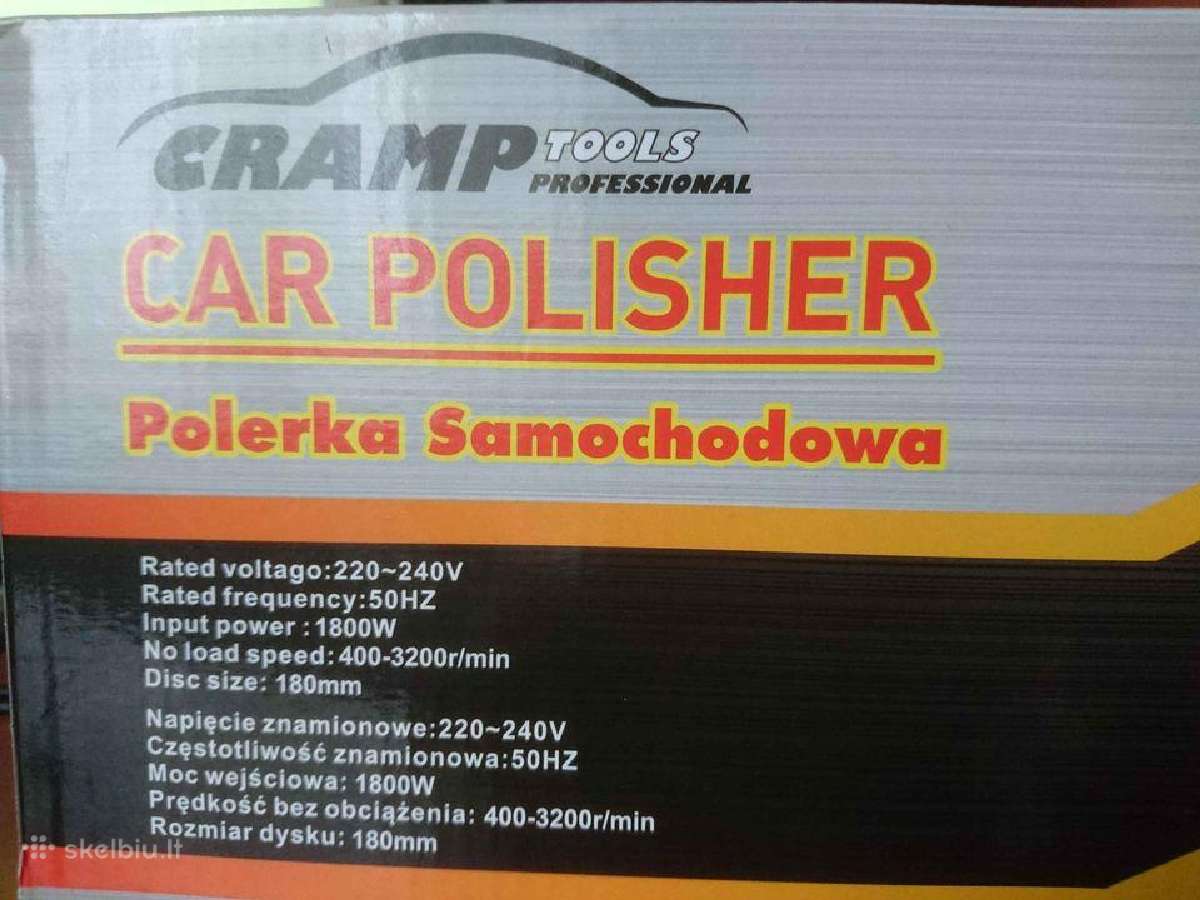 Pigiausiai Poliravimo Aparatas Champion 2950w! - nuotraukos Nr. 11