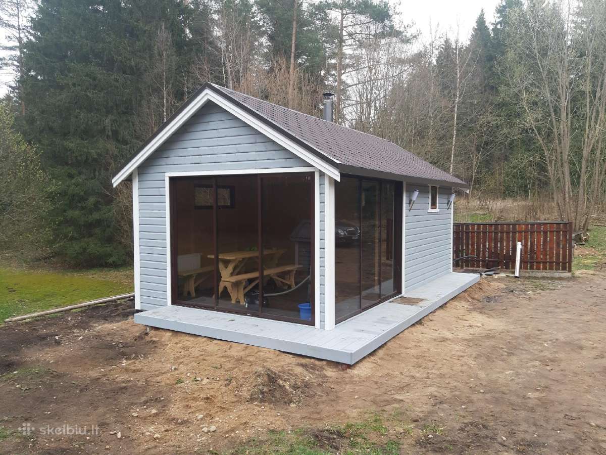 Pirtys, vasarnamiai, karkasiniai - nuotraukos Nr. 2