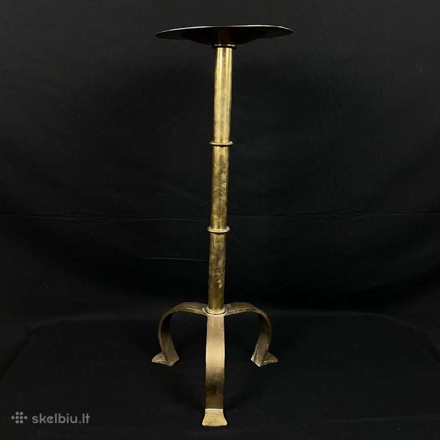 Žalvarinė pastatoma žvakidė - nuotraukos Nr. 2