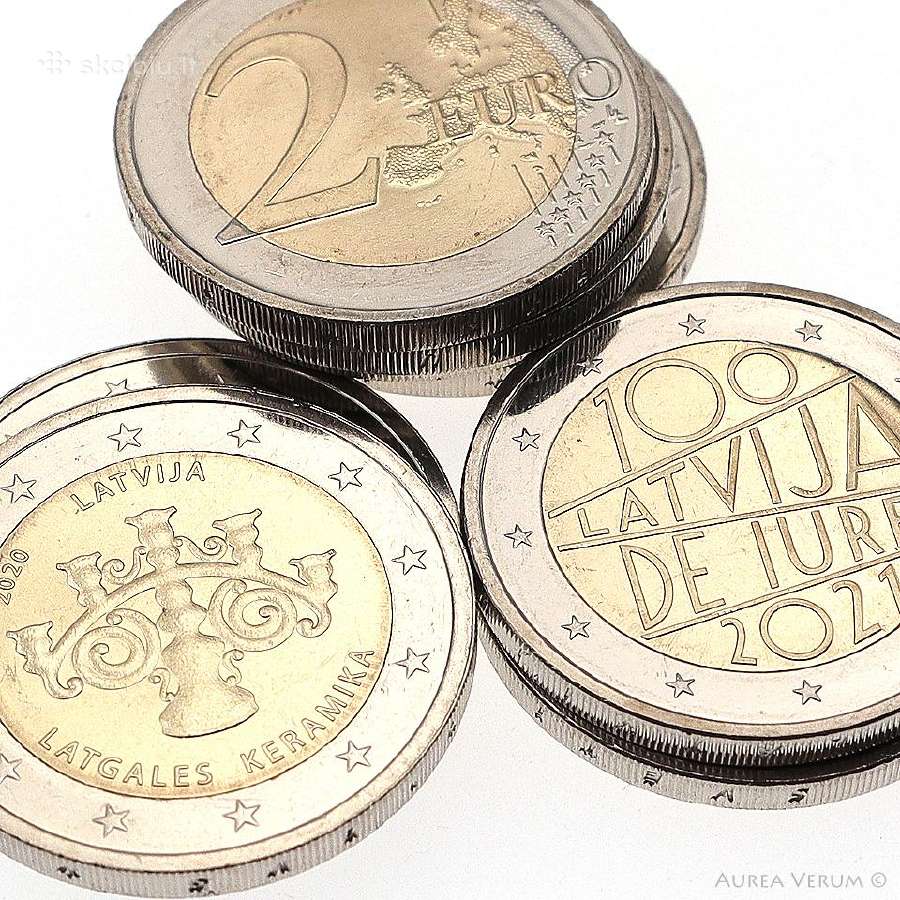 Latvijos 2€ monetos 2025 - Sėla! - nuotraukos Nr. 17
