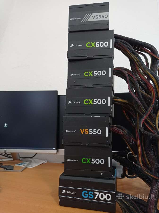 Maitinimo blokai 350-1200w, 31 vnt. - nuotraukos Nr. 2
