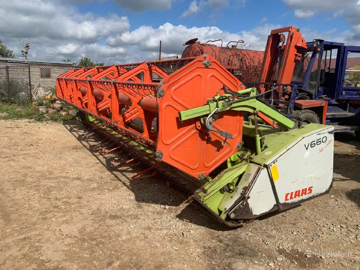 Kombainas Claas Lexion 440 Ardomas Dalimis - nuotraukos Nr. 7
