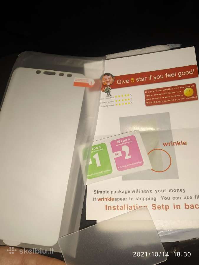 Xiaomi Redmi 5 ekrano apsauga hidrogelis
