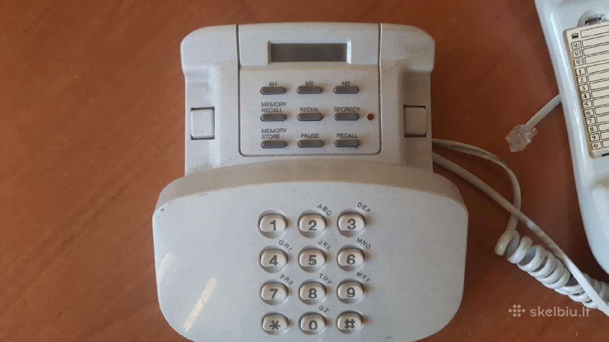 Telefonas namų/biuro Vef-tranzistors Tel 02/3 - nuotraukos Nr. 4