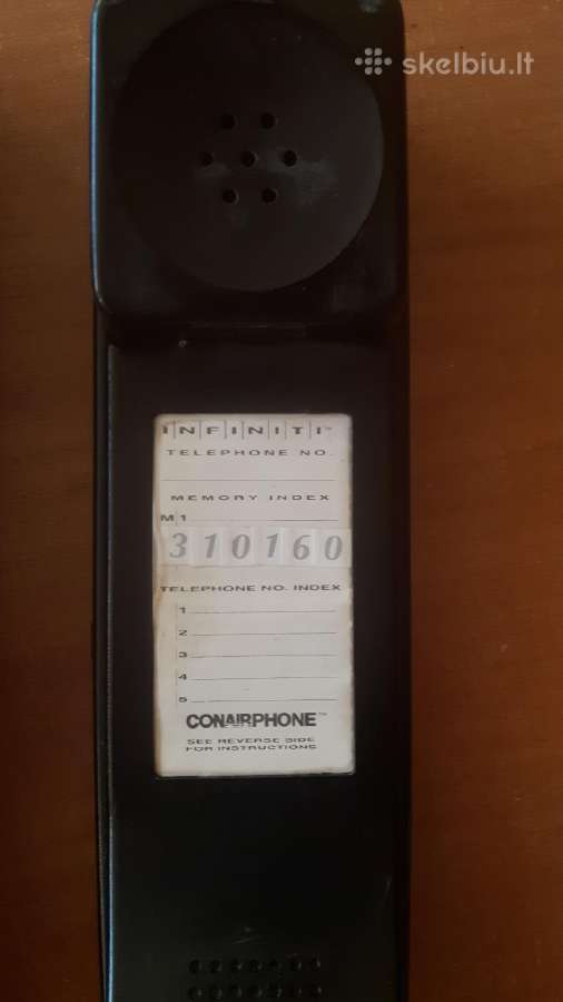 Telefonas nešiojamas su stotele Conairxs2000infity - nuotraukos Nr. 7