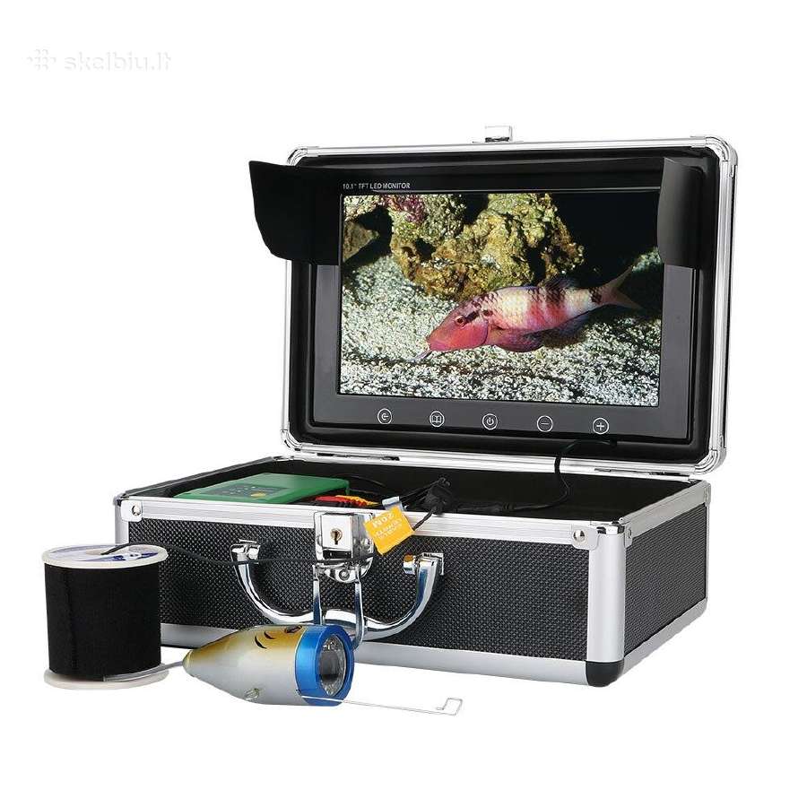 Povandenine kamera 30m ir 10 colių monitorius - nuotraukos Nr. 2