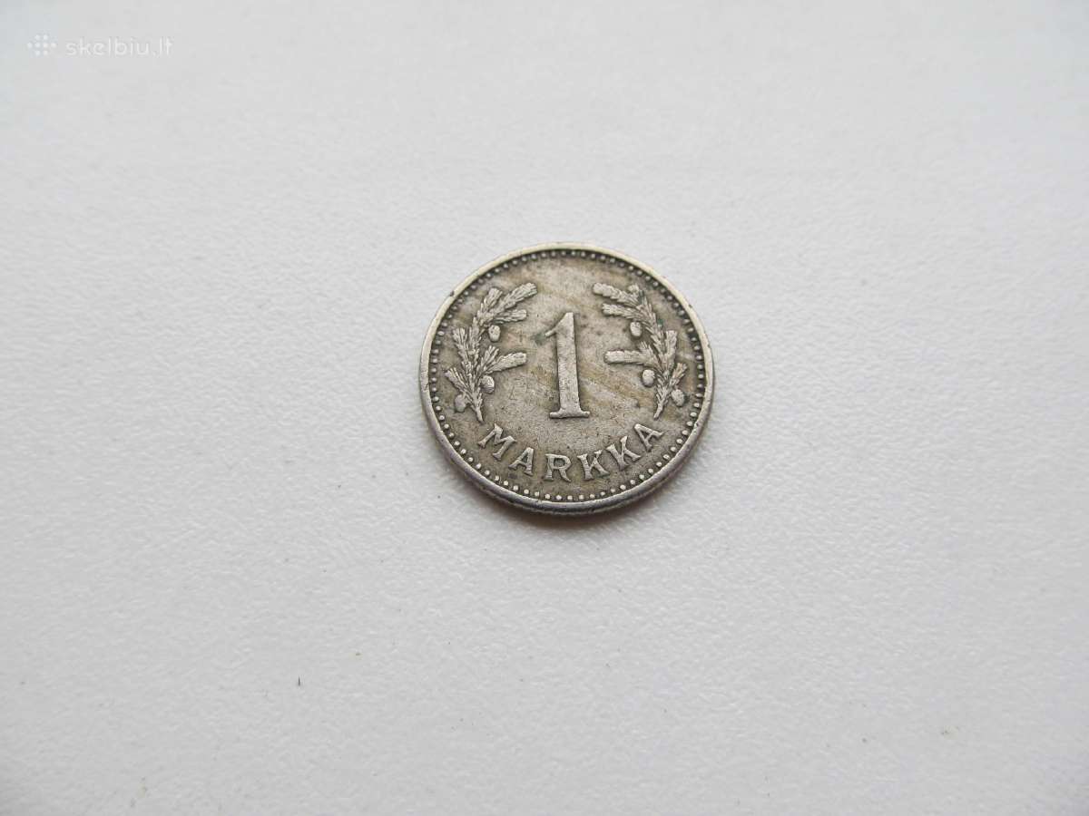 1 markka , Suomija ,1928, 1929, 1937