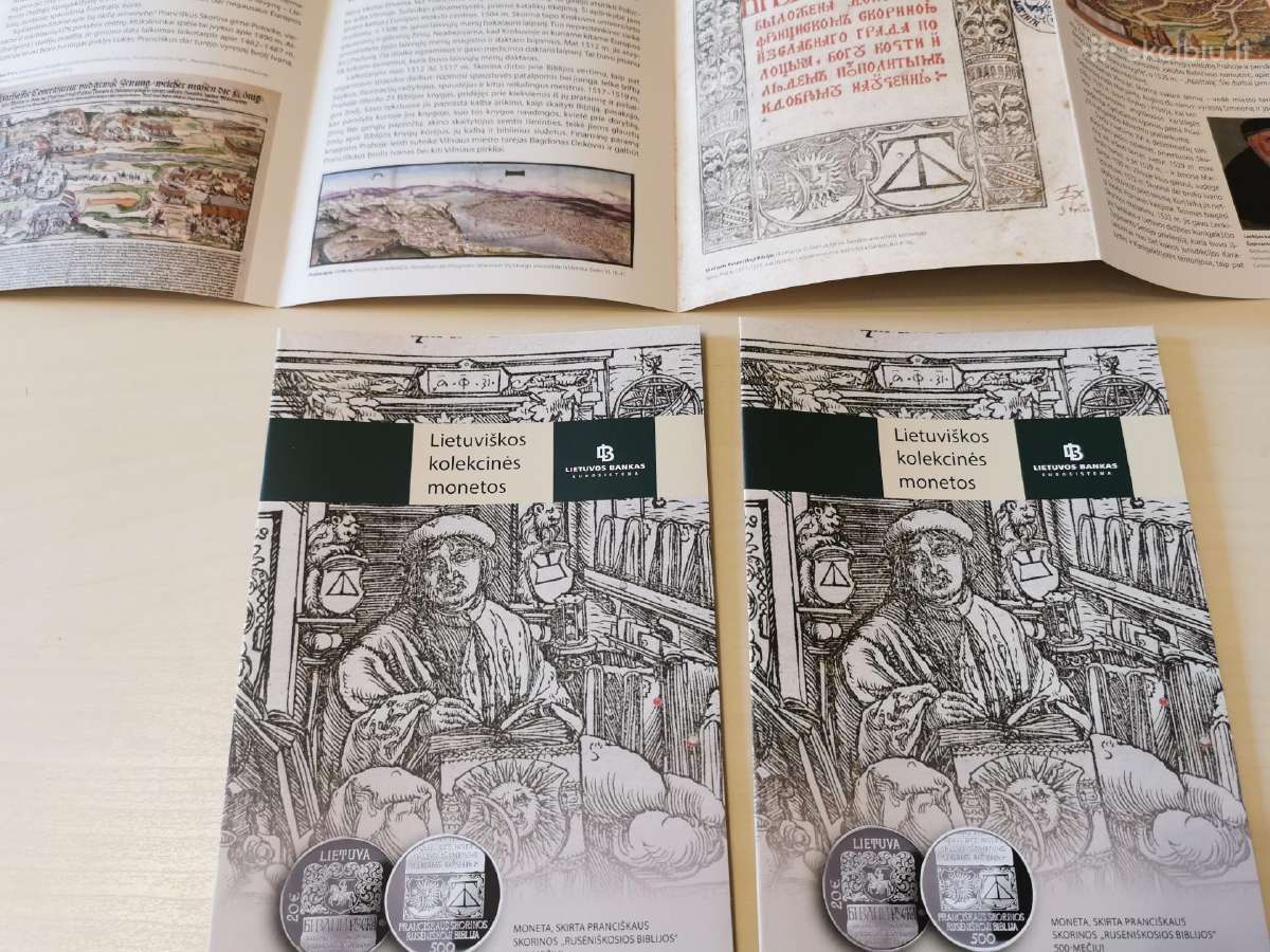 Pranciškaus Skorinos biblijai lankstinukas !