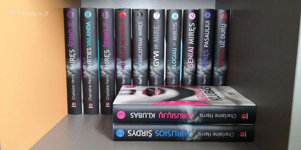 Charlaine Harris Mirusios širdys 2, 3, 10 dalys