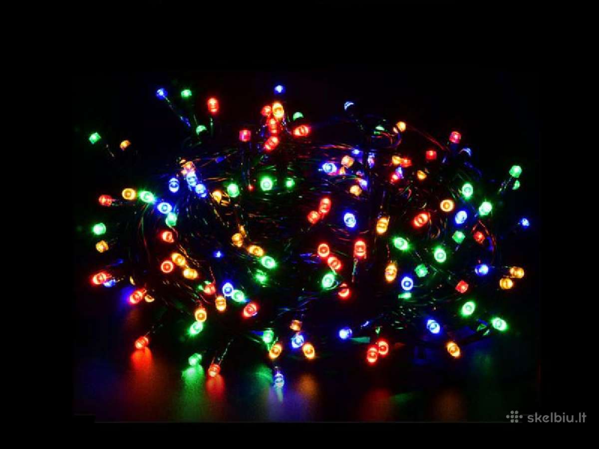 1000 LED lempučių kalėdinė girlianda 100m - nuotraukos Nr. 4