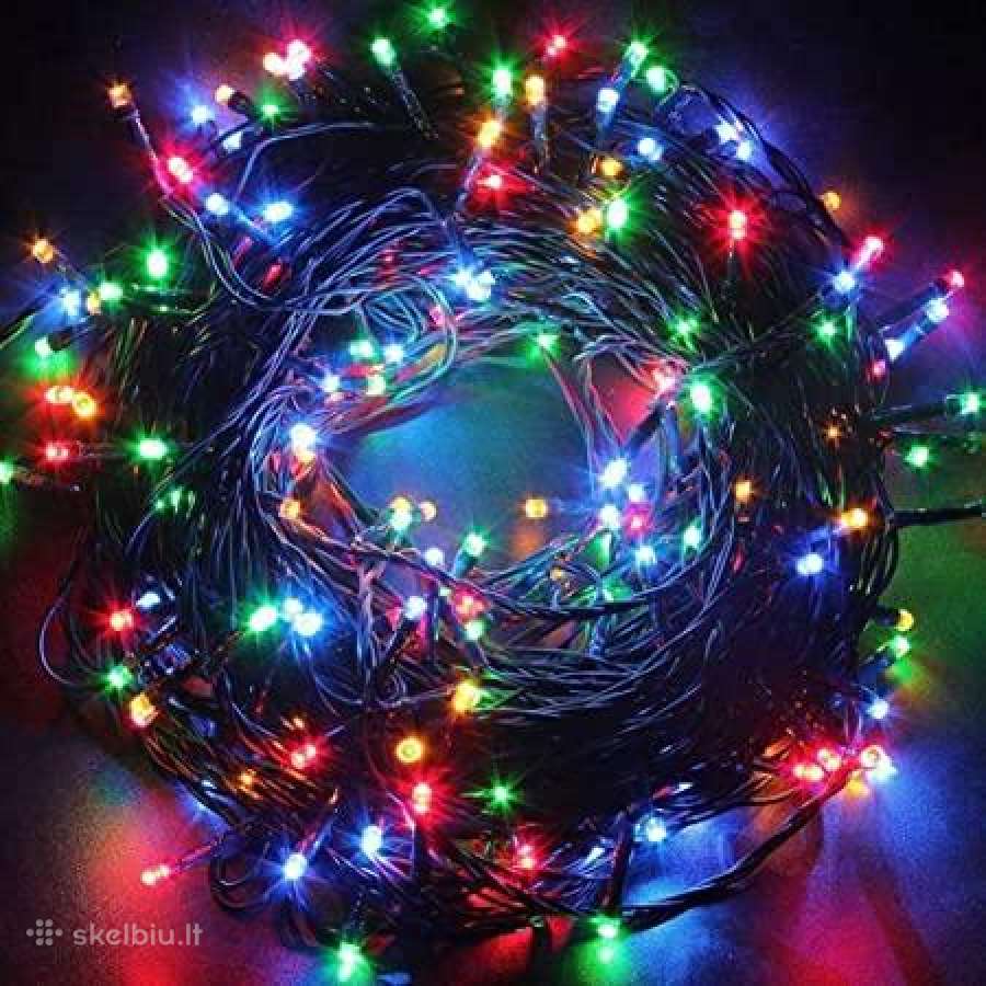1000 LED lempučių kalėdinė girlianda 100m - nuotraukos Nr. 6