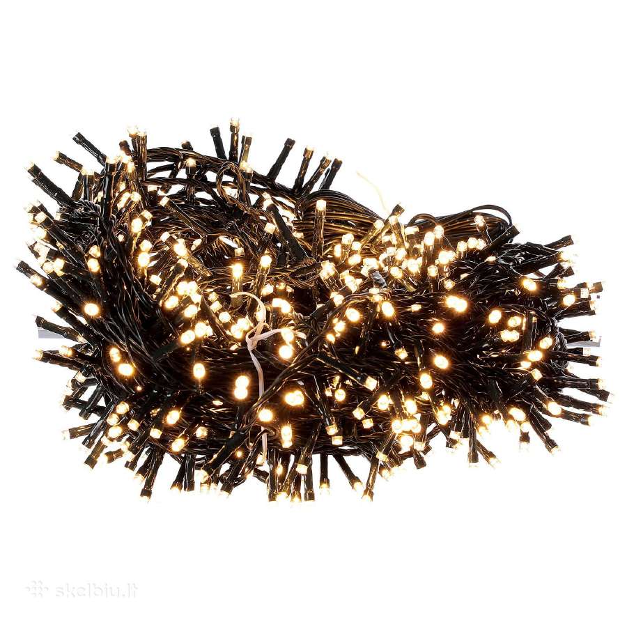 1000 LED lempučių kalėdinė girlianda 100m - nuotraukos Nr. 7
