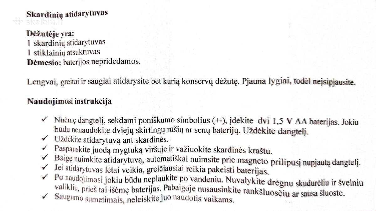 Skardinių Atidarytuvas - nuotraukos Nr. 4