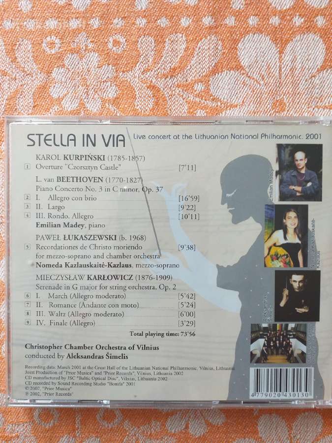 Nomedos Kazlauskaitės - Kazlaus CD - nuotraukos Nr. 2