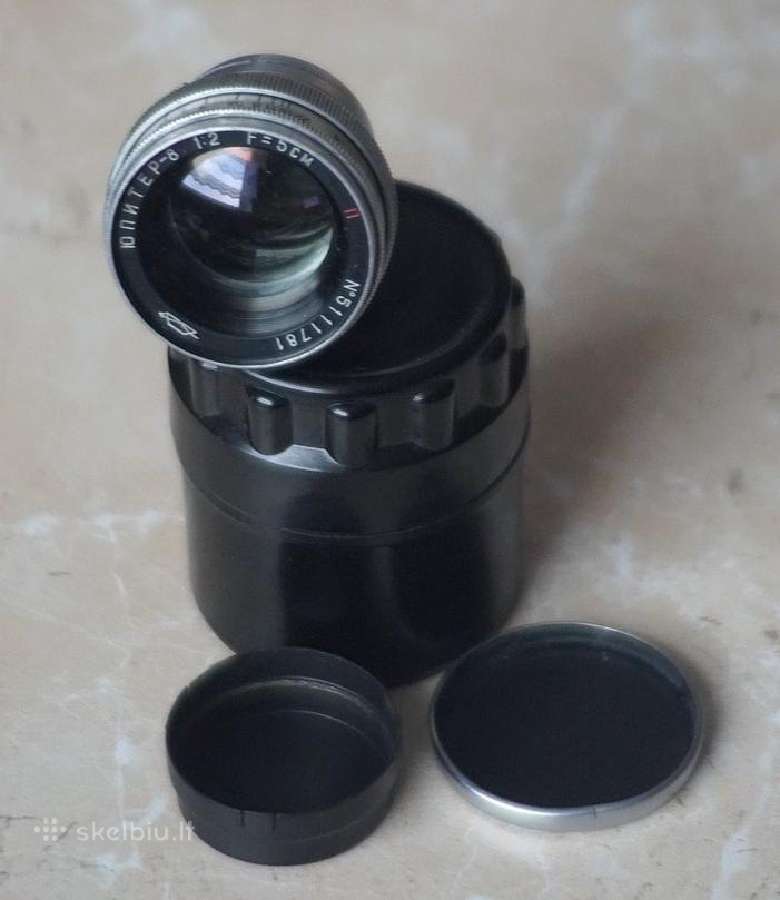 Objektyvai Kiev contax bajonetui - nuotraukos Nr. 6