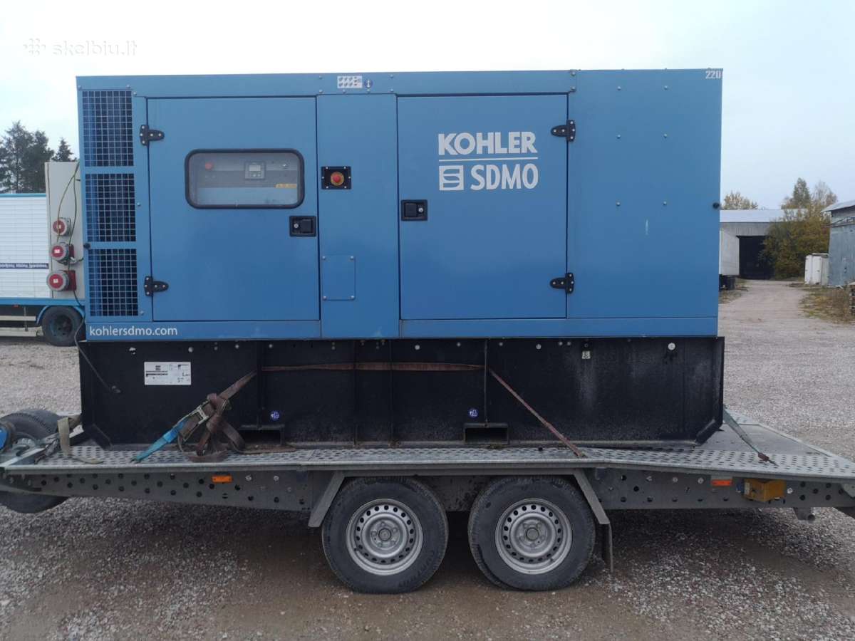 Elektros generatoriu nuoma nuo 10iki 360 kw
