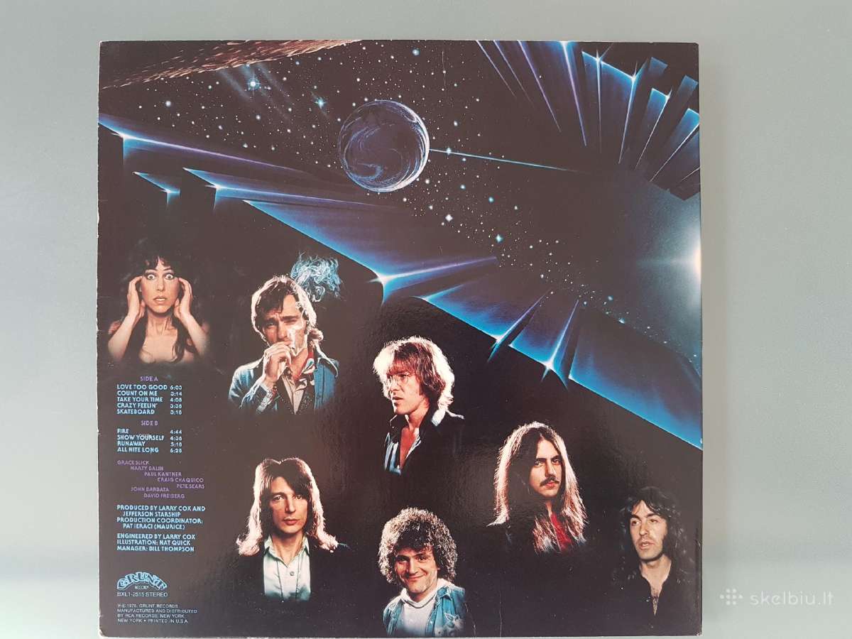 Jefferson Starship - Earth Plokštelė - nuotraukos Nr. 2