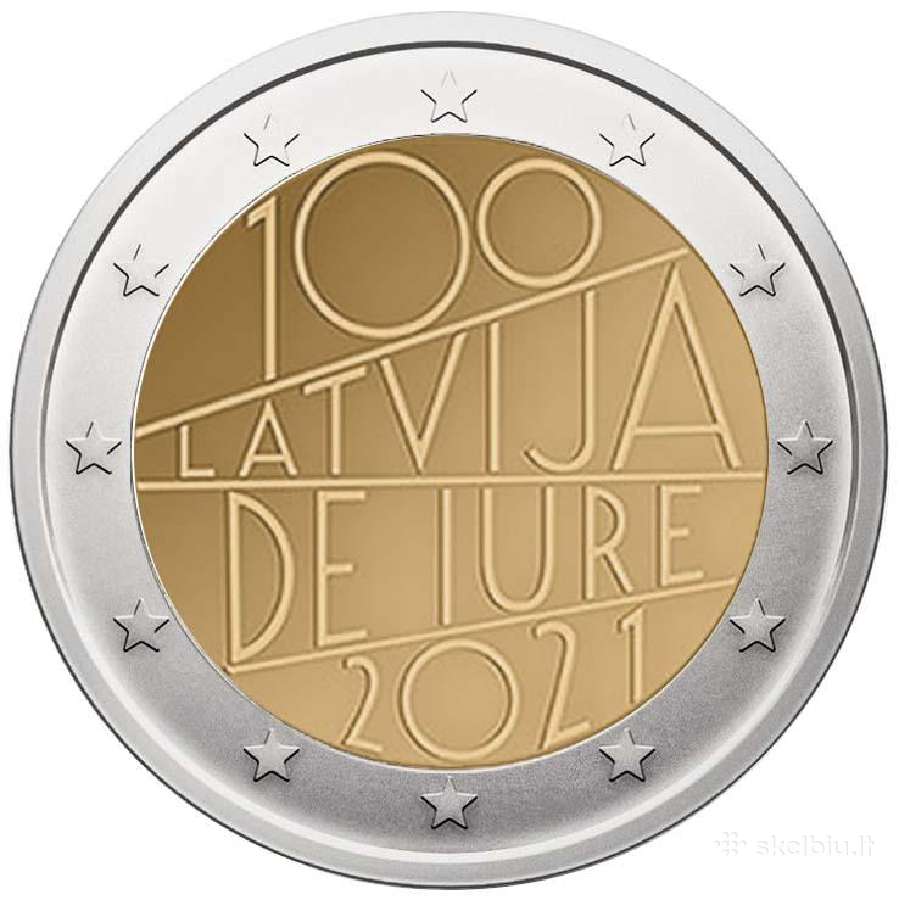 Latvija 2 Euro, 2020 ir 2021 proginės monetos - nuotraukos Nr. 2