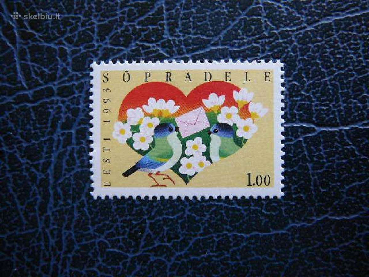 Geles Pauksciai Estija 1993 svarus es199s