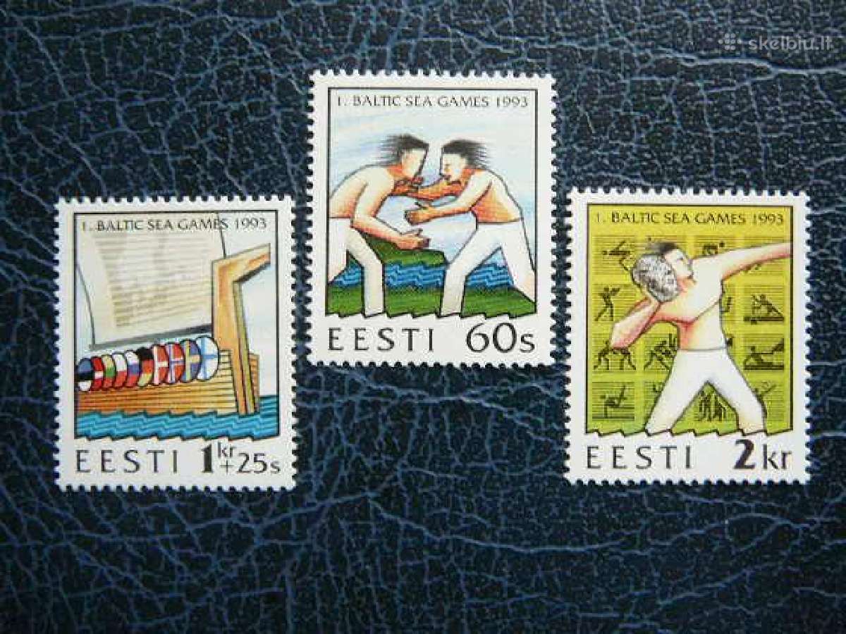 Sportas Estija 1993 svarus es207s