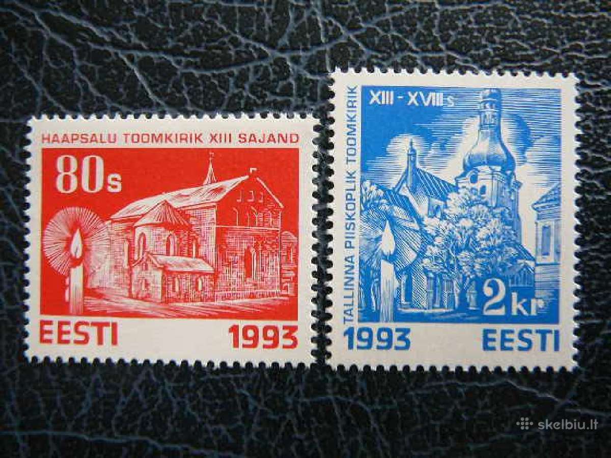 Sventos Kaledos Baznycios Estija 1993 svarus es216