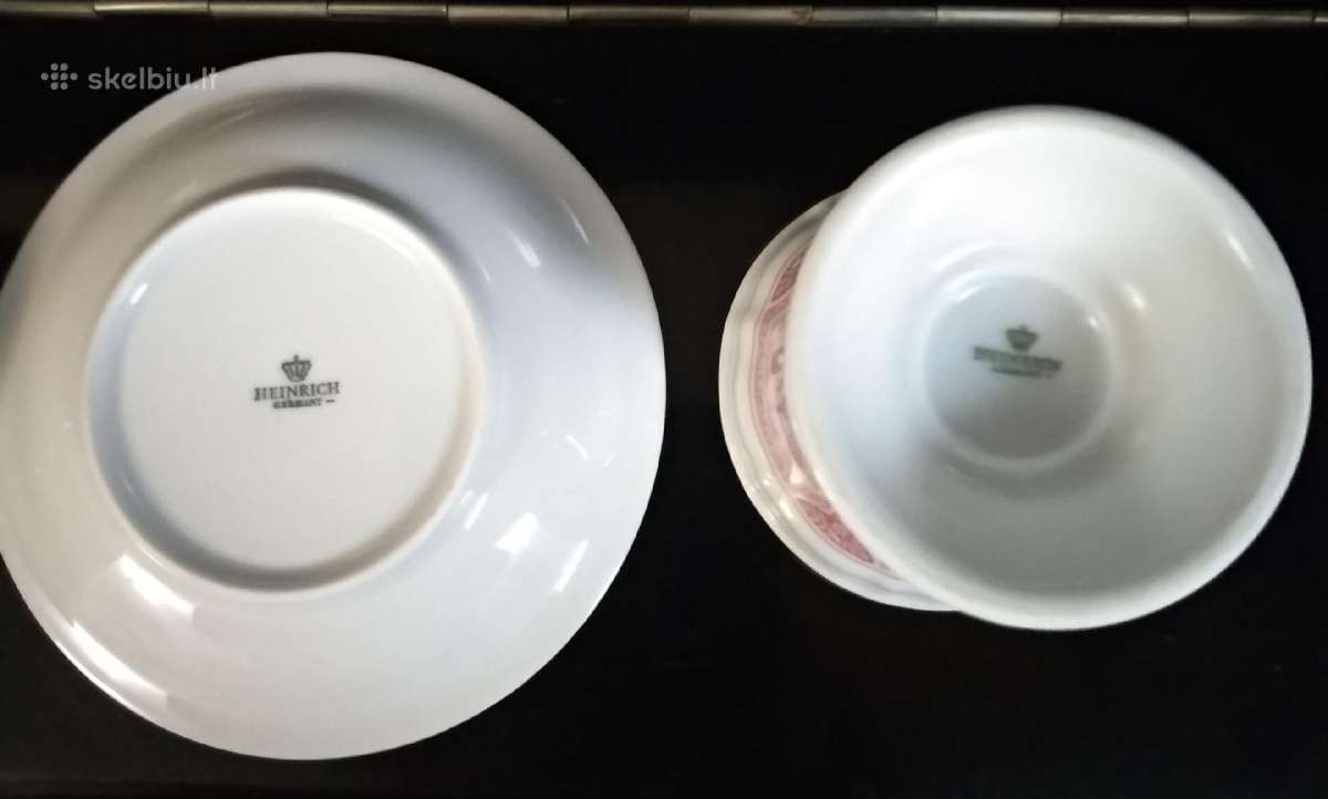 Villeroy ir Boch, Heinrich porceliano puodeliai - nuotraukos Nr. 2
