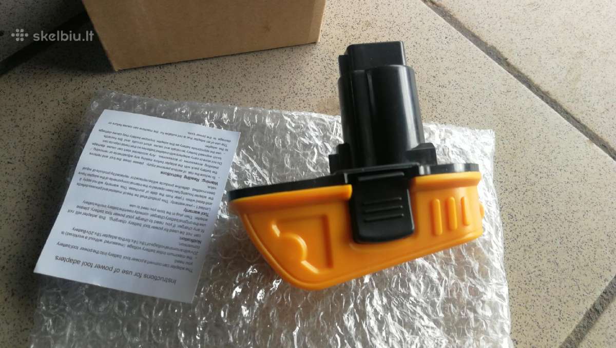 Dewalt adapteris perejimas dca1820