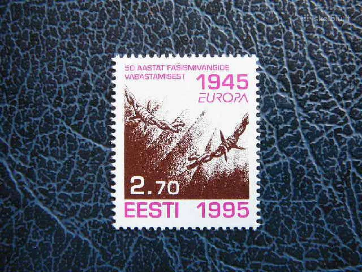 Europa Taika ir laisvė Estija 1995 svarus es254s