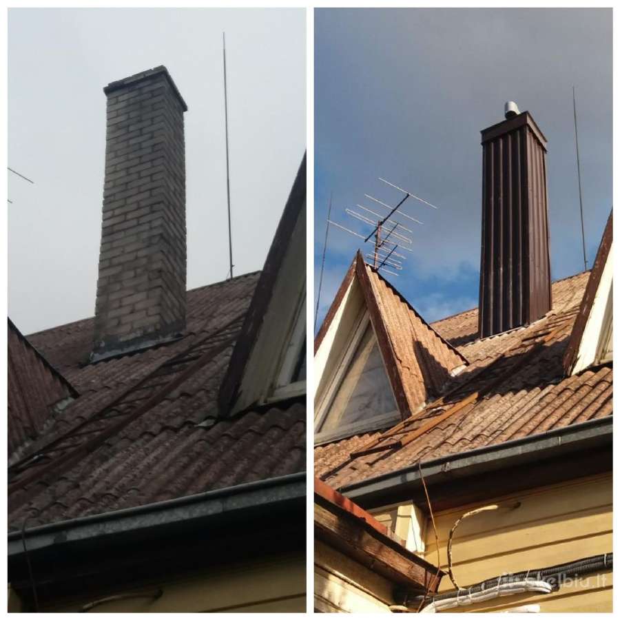 Kaminų remontas, murijimas-skardinimas stogų dengi - nuotraukos Nr. 17