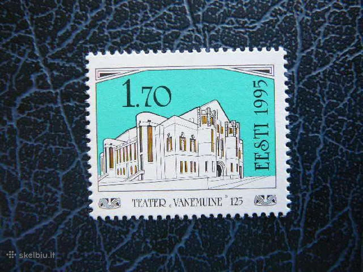 Teatras Architektura Estija 1995 svarus es257s