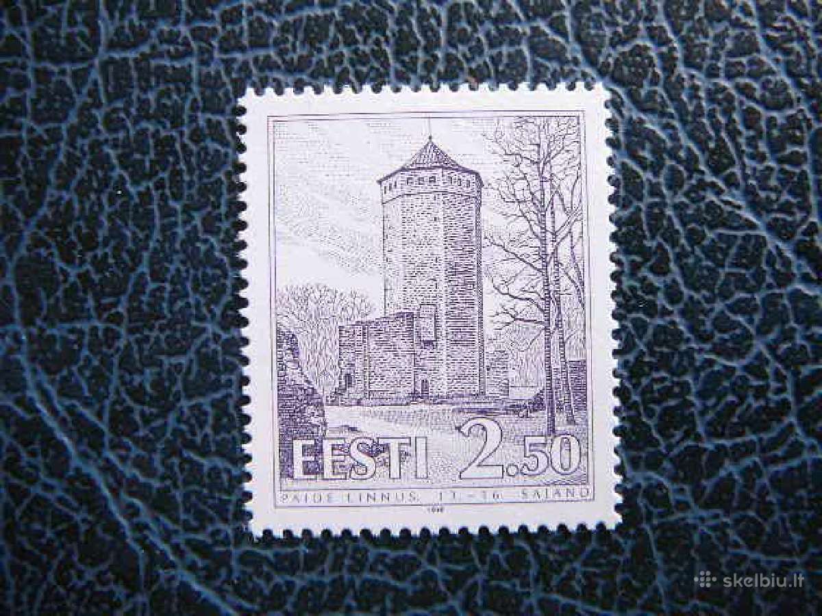 Pilis Architektura Estija 1996 svarus es272s
