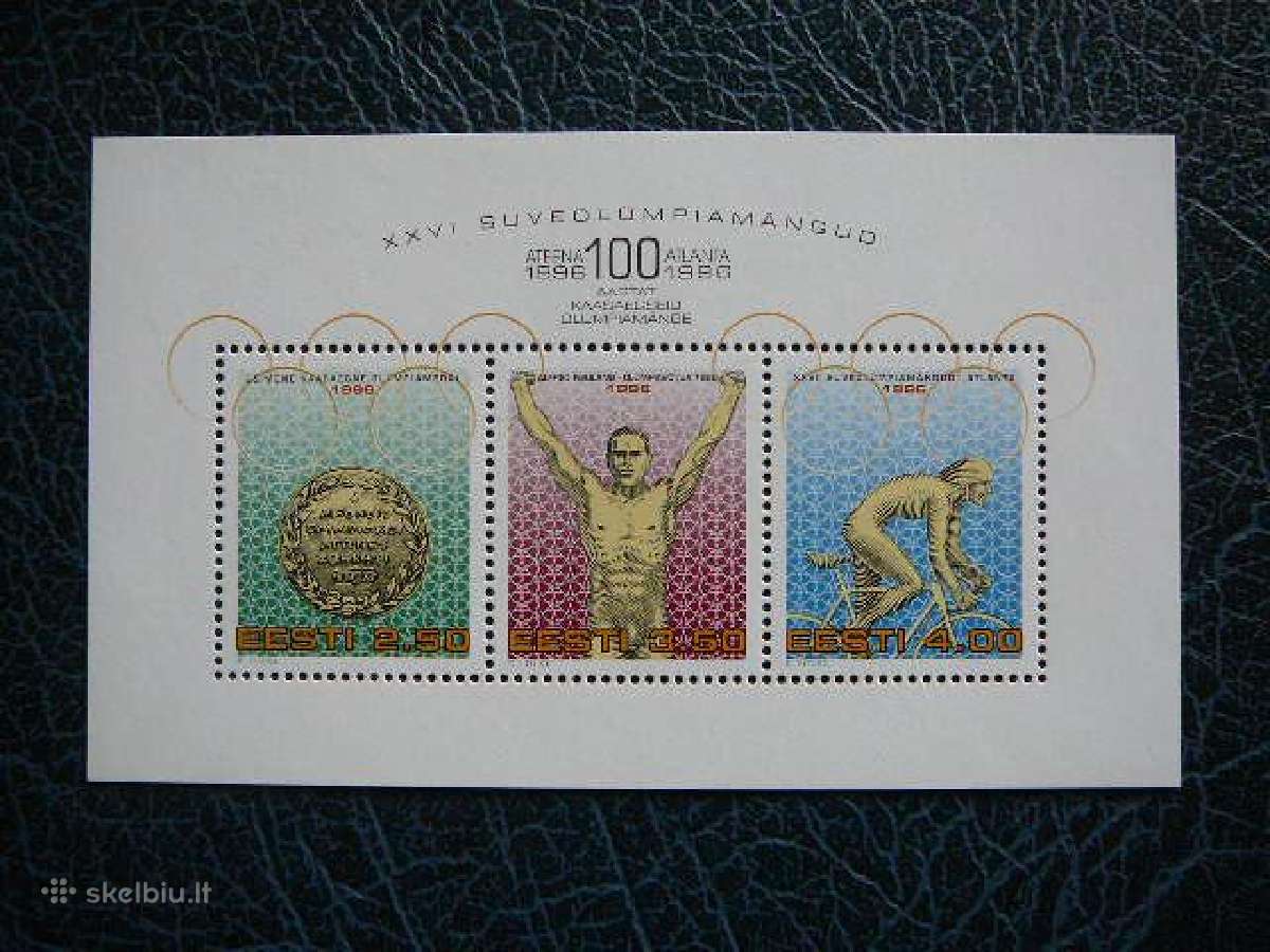 Vasaros olimpines Estija 1996 svarus es276s