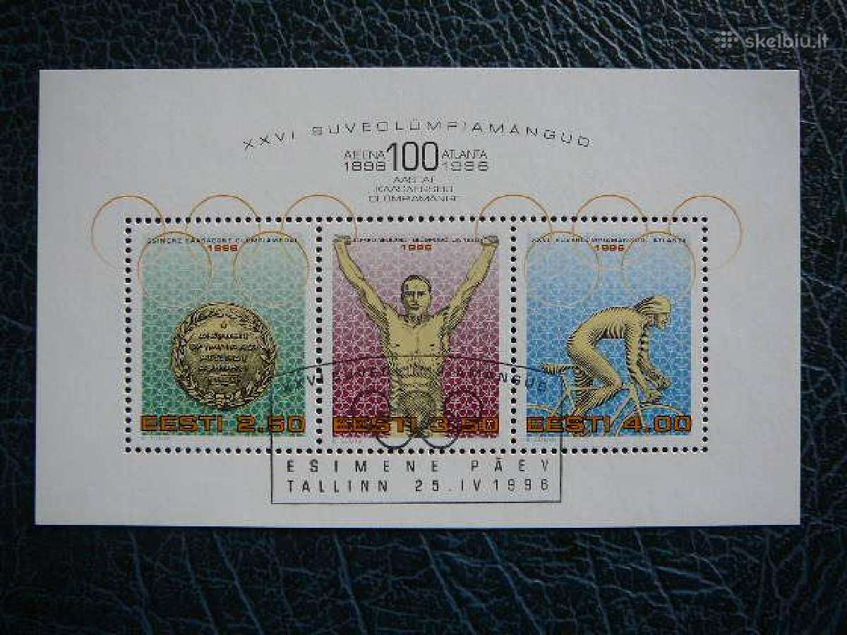 Vasaros olimpines Estija 1996 antsp. es276a