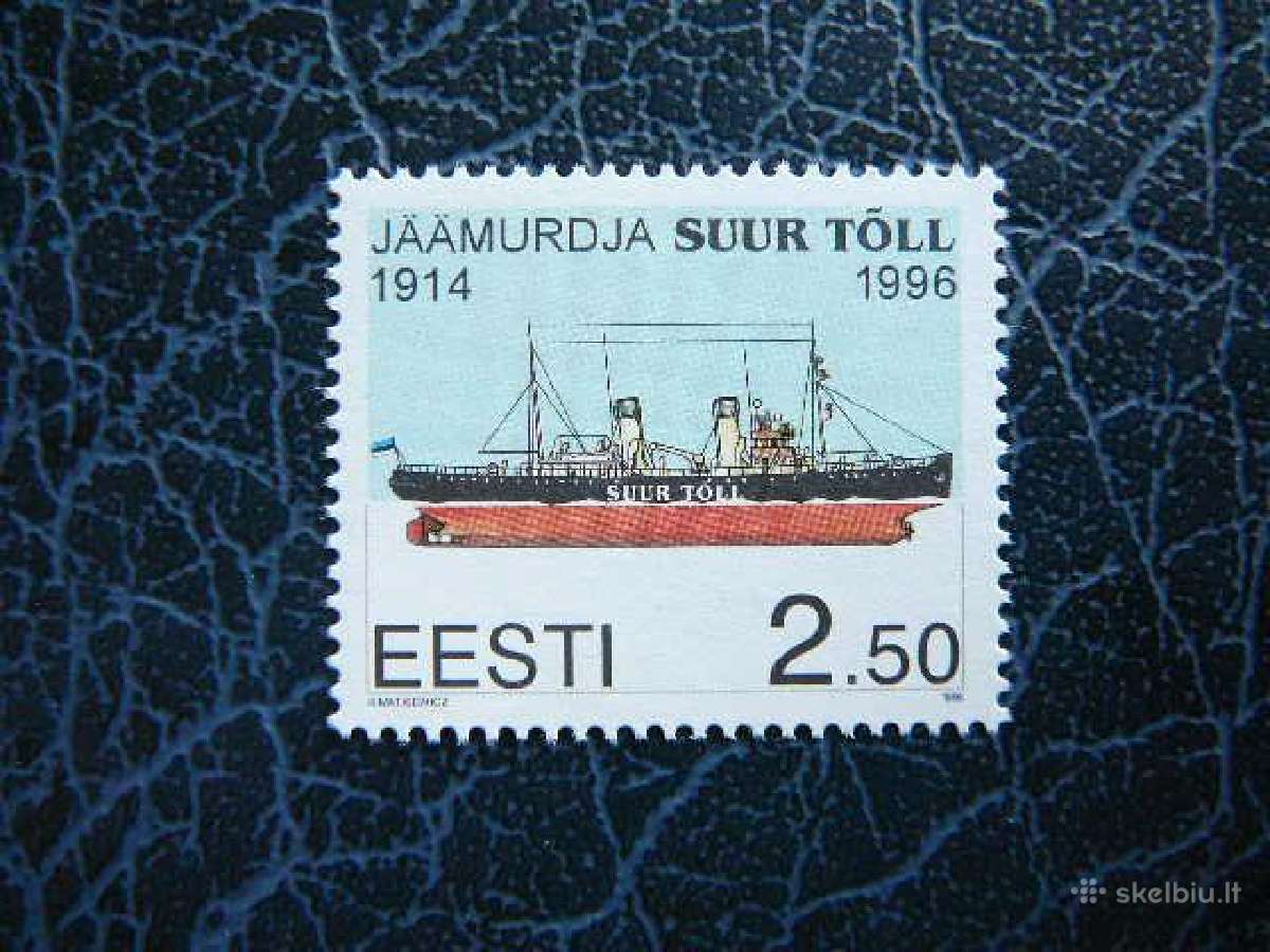 Laivai Ledlauziai Estija 1996 svarus es282s