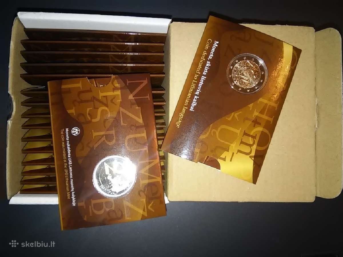 2 eur- Lietuvių kalbai, Es vėliava, baltų kultūrai - nuotraukos Nr. 6