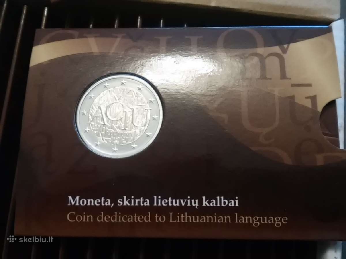 2 eur- Lietuvių kalbai, Es vėliava, baltų kultūrai - nuotraukos Nr. 7